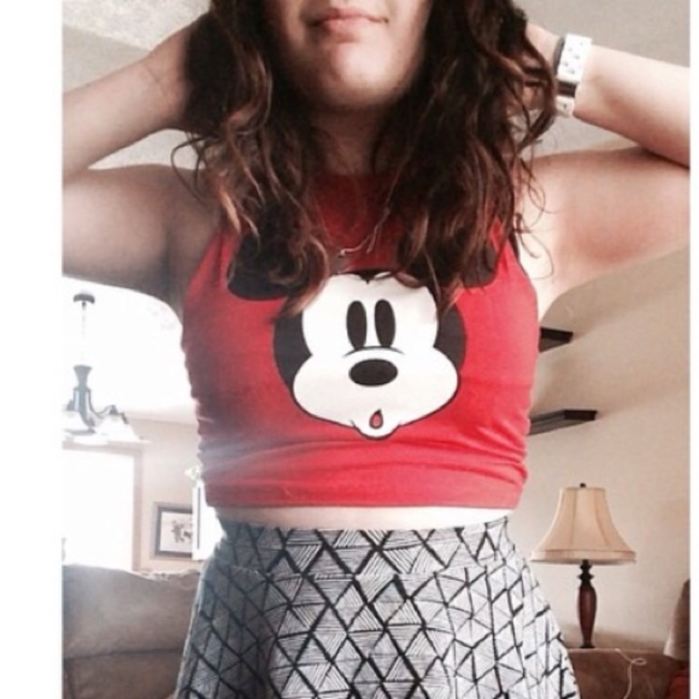 Mickey Mouse Crop Top